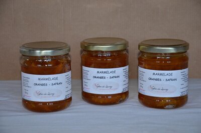 Marmelade d'orange safranée