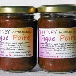 Chutney figue poire