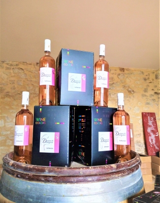 La devèze rosé, aoc côtes du rhône bio, bib 5l