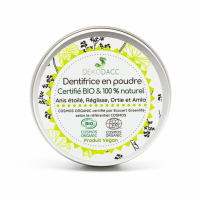 Dentifrice en poudre bio anis 60 ml