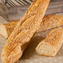 Baguette rustique sésame bio
