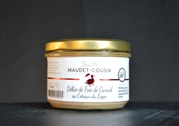 Délice de foie gras au coteaux du layon 190g