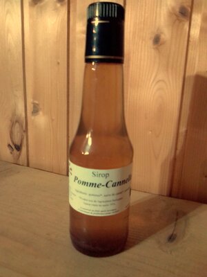 Sirop de pomme-canelle