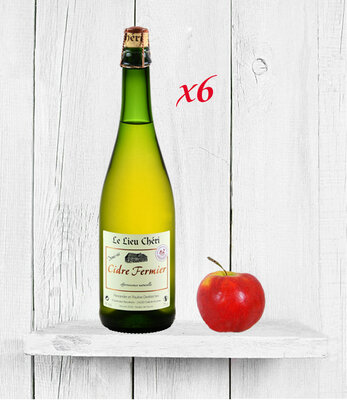 Cidre fermier demi-sec x6 btls