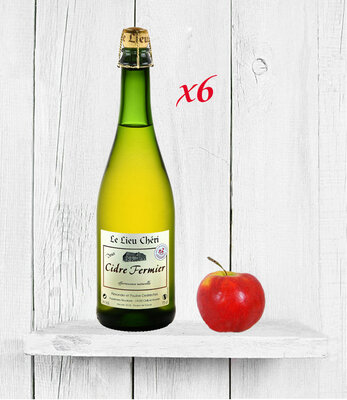 Cidre fermier doux x6 btls