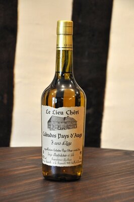 Calvados aoc pays d'auge 3ans