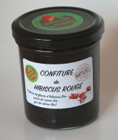 Confiture hibiscus rouge bio