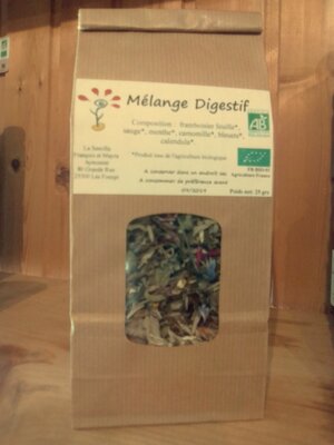 Tisane 'mélange digestif'