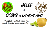 Gelée coing et citron vert