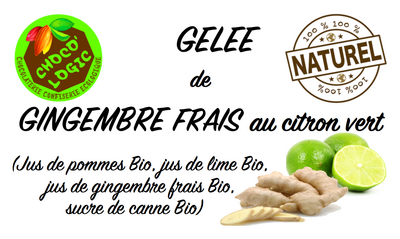 Gelée gingembre au citron vert
