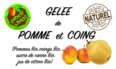 Gelée pomme et coing bio