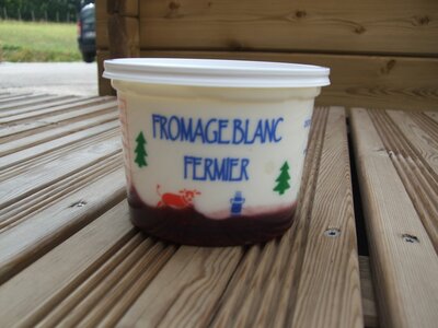 From blc battu sur coulis de fruits