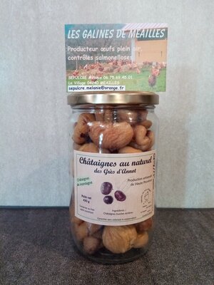 Châtaignes au naturel