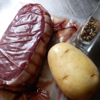 Rosbif de taureau 380 à 500 g surgelé