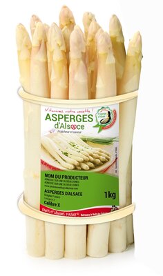 Asperge alsace blanche 1er choix