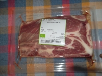 Paquet de 2 côtes échine de porc bio