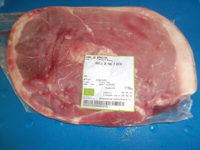 Rouelle de porc bio