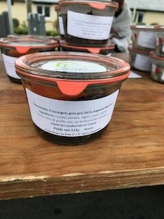 Verrine de 3 douzaines escargots court-bouillonnés