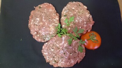 Tournedos de veau bio haches