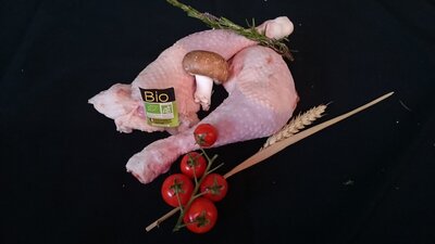 Cuisses de  poulet bio