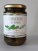 Cornichons au romarin gros pot