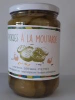 Pickles à la moutarde gros pot