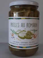 Pickles au romarin gros pot