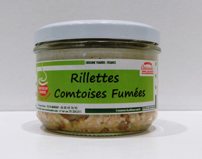 Terrine rillettes comtoises fumées