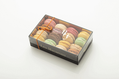 Coffret de 16 macarons