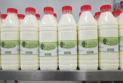 Lait entier pasteurisé