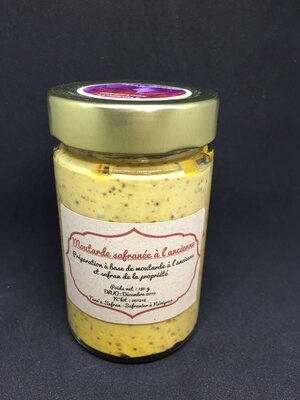 Moutarde safranée 180g