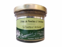 Crème de fevettes a l'artichaut bio