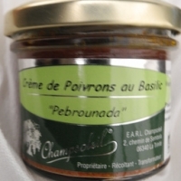 Creme de poivron au basilic bio