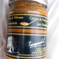 Crème de poivrons aux amandes bio