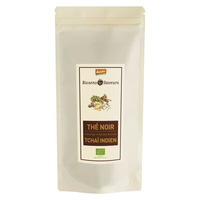 Thé noir ceylan tchai indien 100g démeter