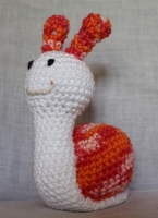 Escargot orange dégradé