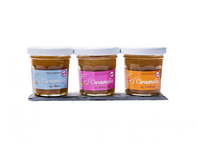 Caramel paquet 3x38g