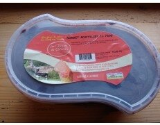 Sorbet pêche d'alsace 1l 760g