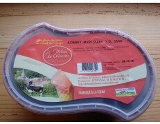 Sorbet myrtilles sauvages 0,5l 380g