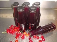 Jus de pomme-cerise