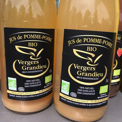 Jus de pomme-poire x7
