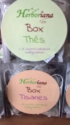 Herboriana box tisanes