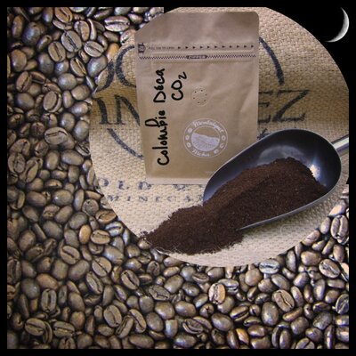 * déca moulu - ''colombie'' - décaféiné sans solvant