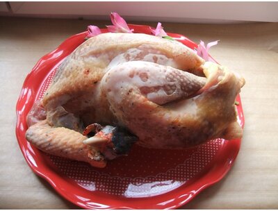 Pintade fermiere de 2 kg à 2,2kg