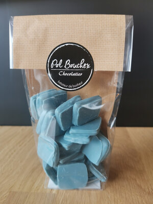 Carrés bleus