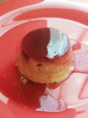 Panna cotta au coulis de fruits rouges au lait de chèvre