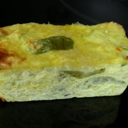 Flan de courgettes