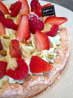 Dacquoises fraises-pistache individuelles x 2