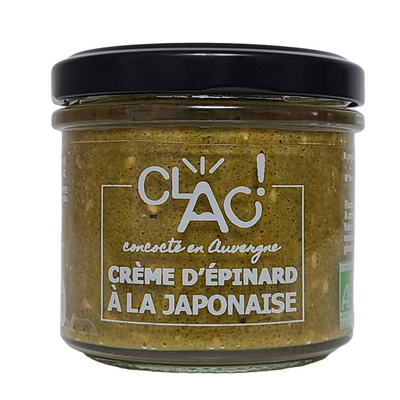 Crème d'épinard à la japonaise