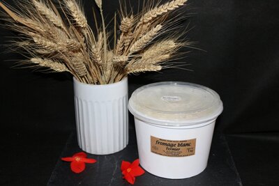 Fromage blanc fermier au lait cru de